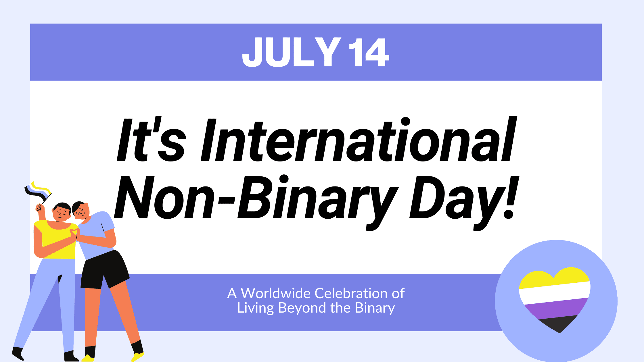 It's International Non-Binary Day! – Pride Palace