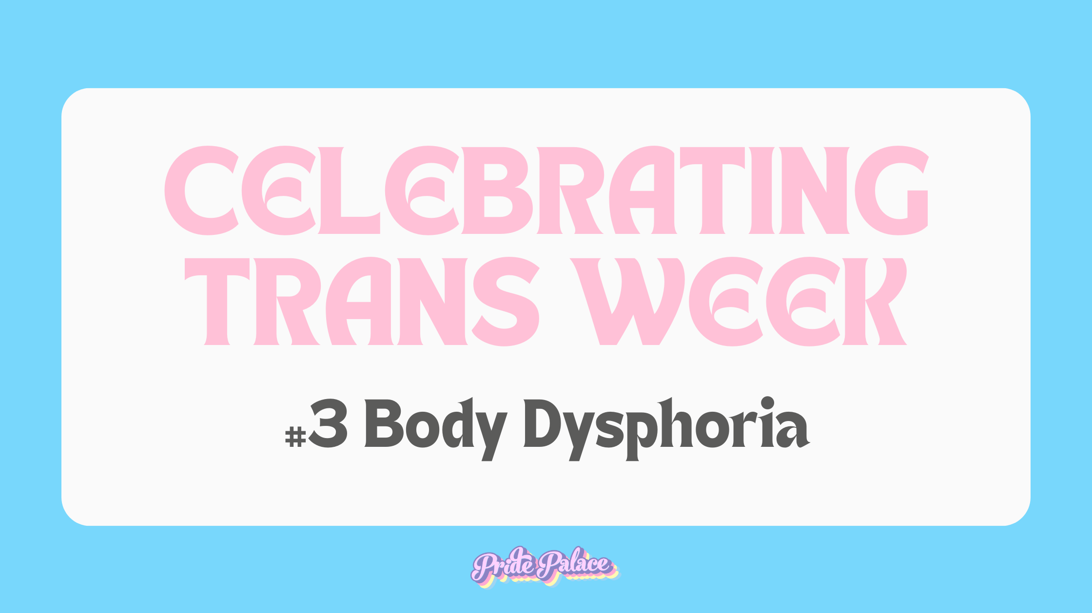 Let's Talk Dysphoria