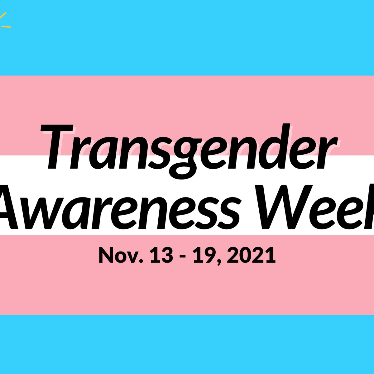 It's Trans Awareness Week! – Pride Palace