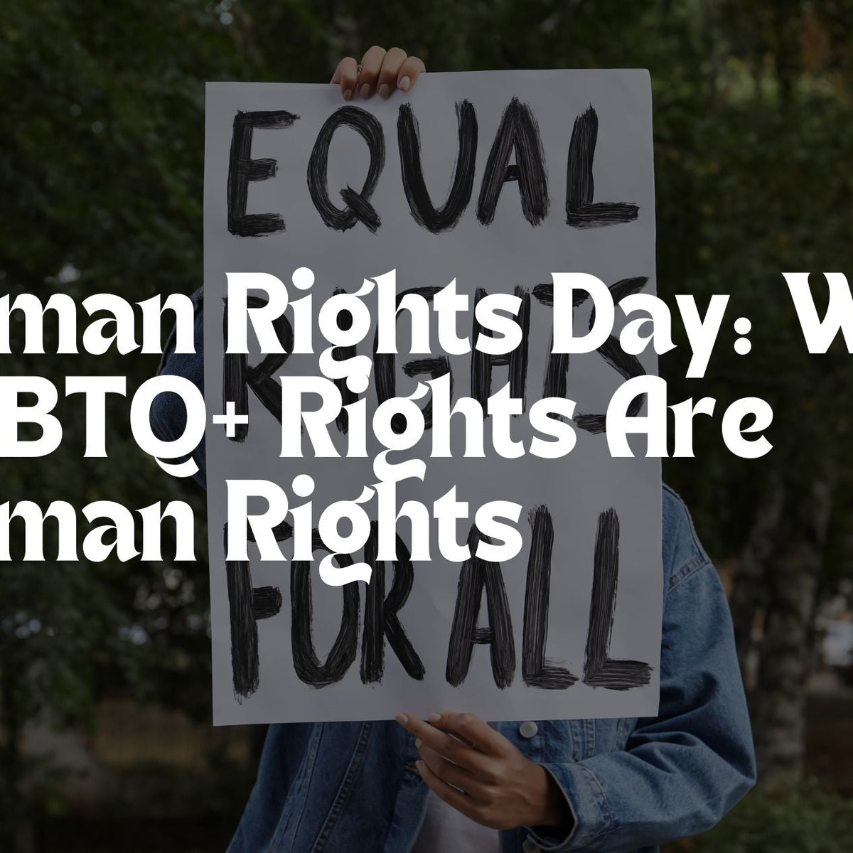 Human Rights Day: Why LGBTQ+ Rights Are Human Rights – Pride Palace
