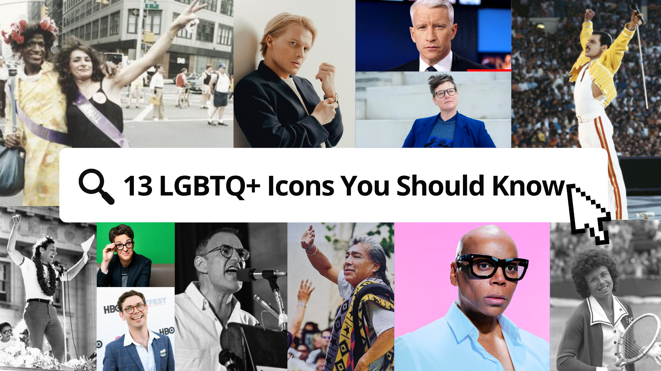 13 LGBTQ+ Icons You Need To Know