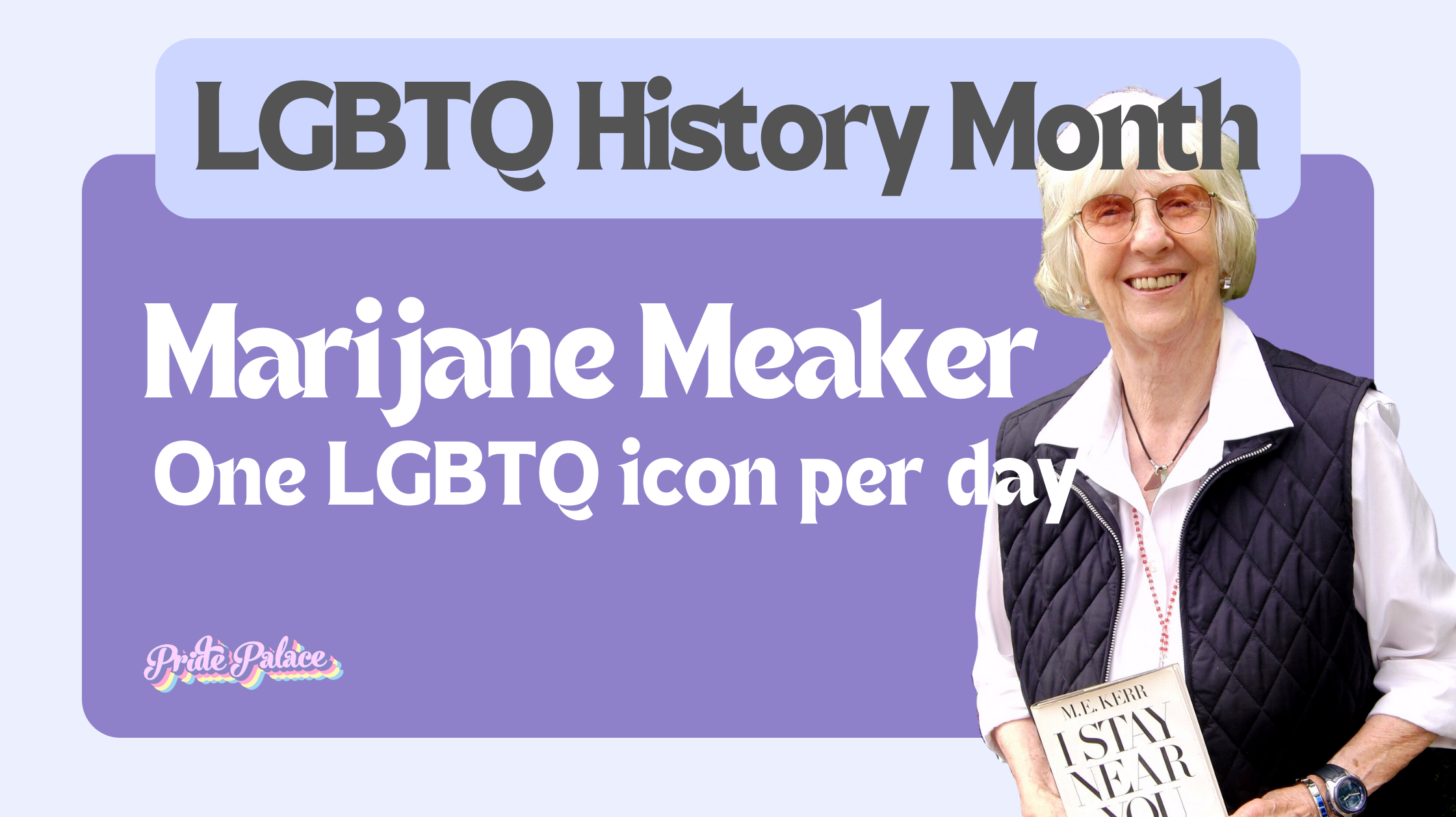 Marijane Meaker - History Month