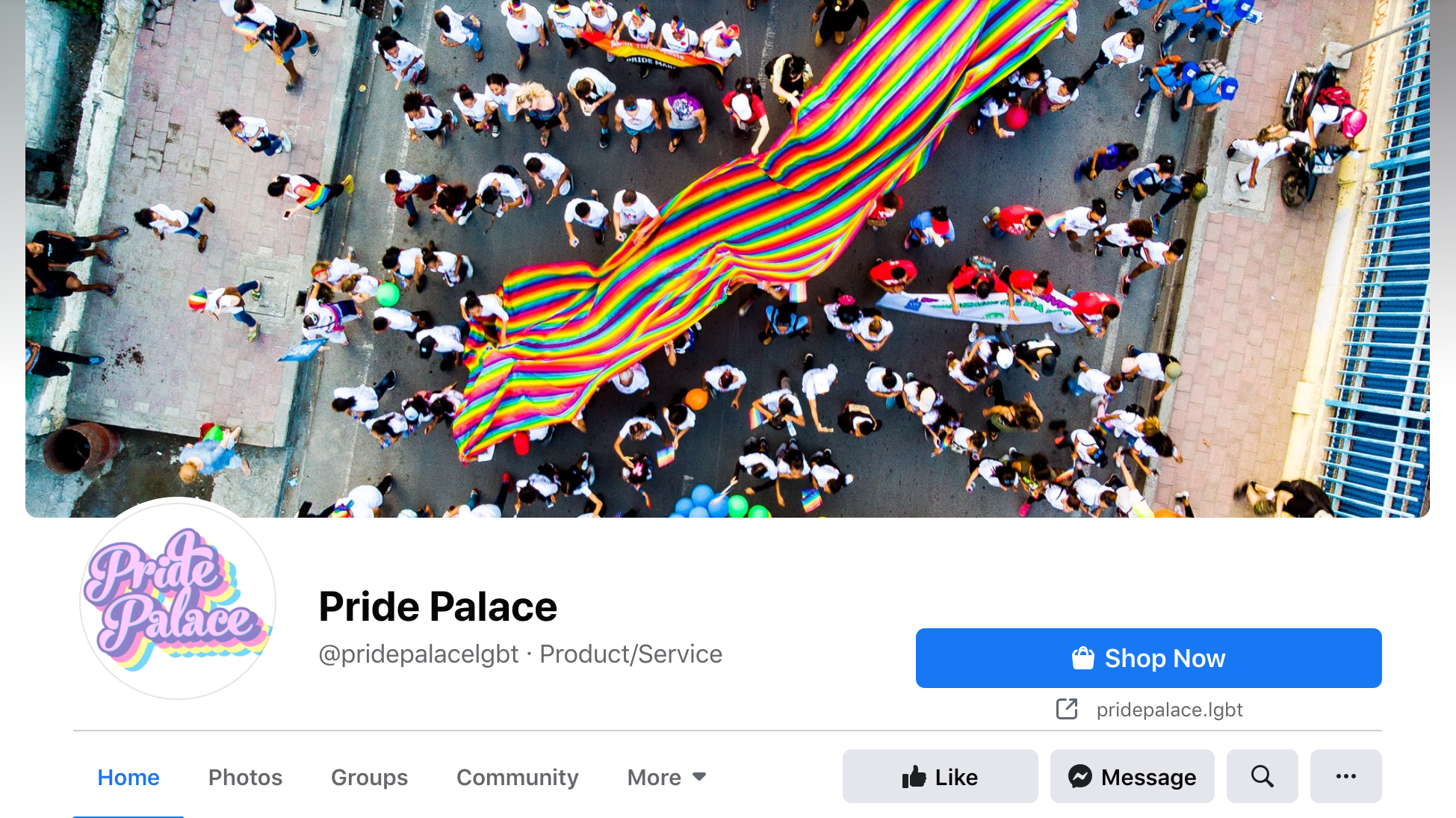 Pride Palace Moves to Facebook!!!