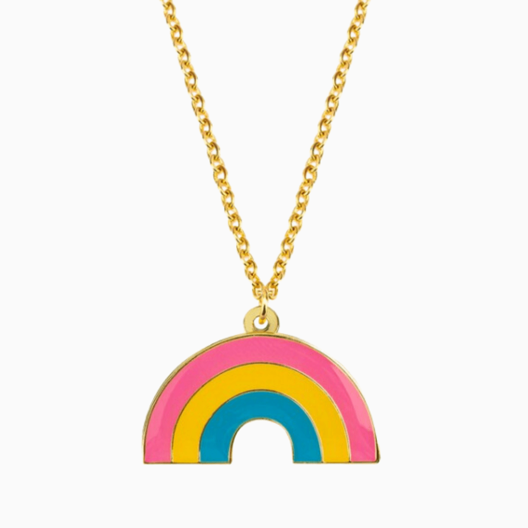 Pansexual Rainbow Necklace