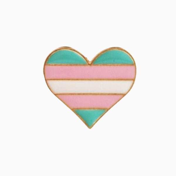 Transgender Rainbow Pin