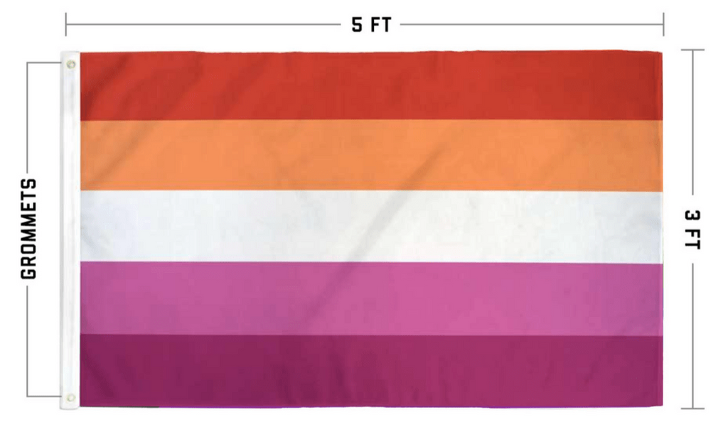Lesbian Pride Flag