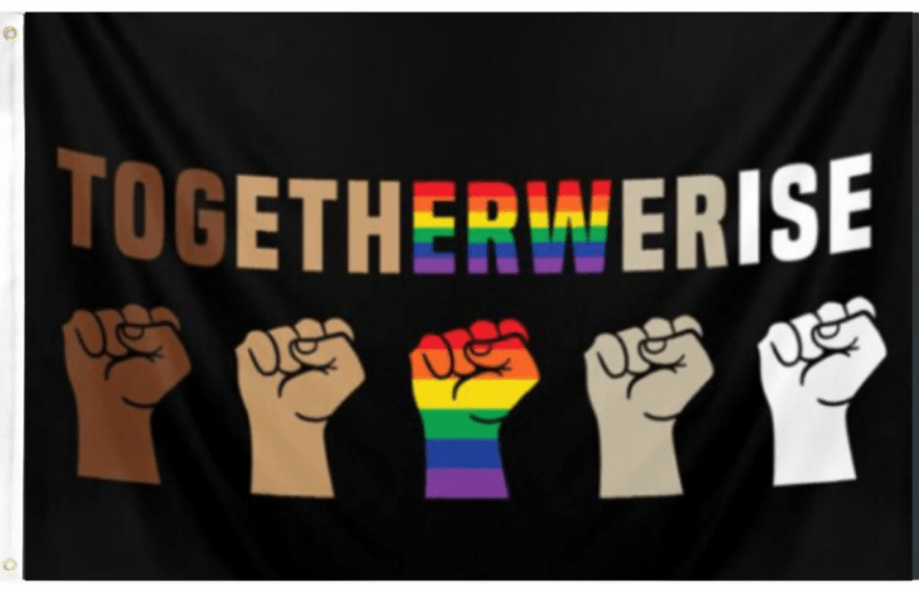 Together We Rise Flag