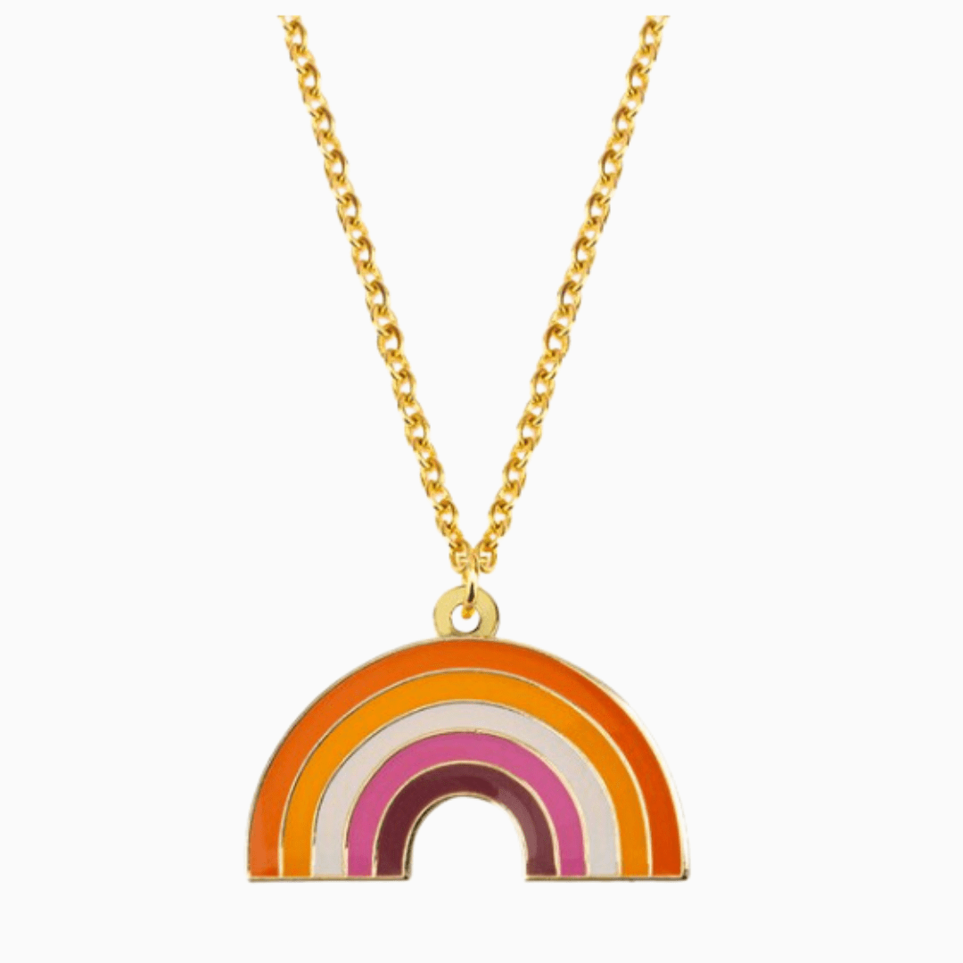 Lesbian Rainbow Necklace