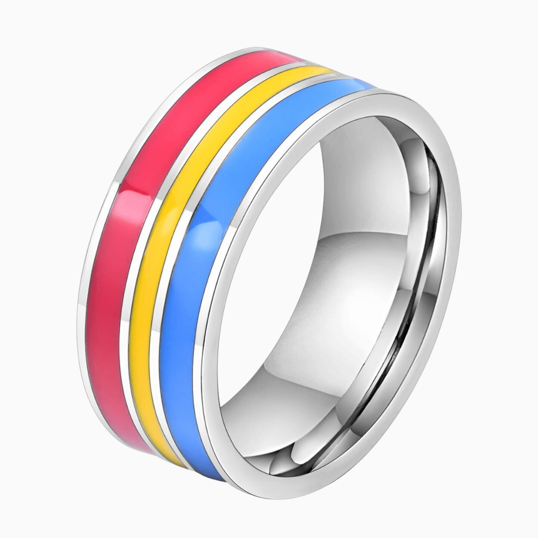 Pansexual Pride Ring