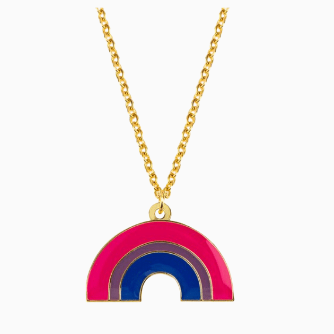 Bisexual Rainbow Necklace