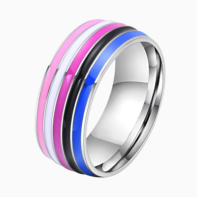 Genderfluid Pride Ring