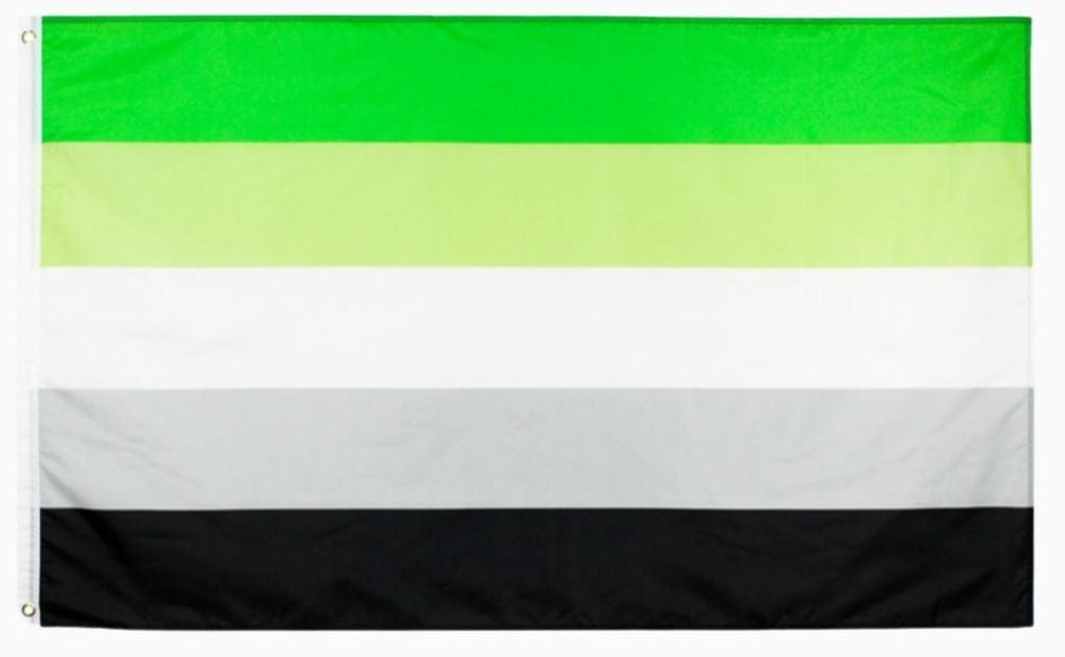 Aromantic Pride Flag