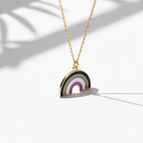 Asexual Rainbow Necklace