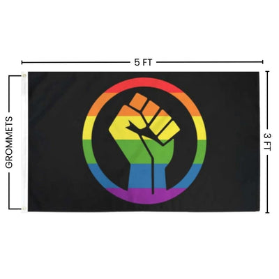 BLM Pride Flag