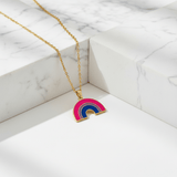 Bisexual Rainbow Necklace