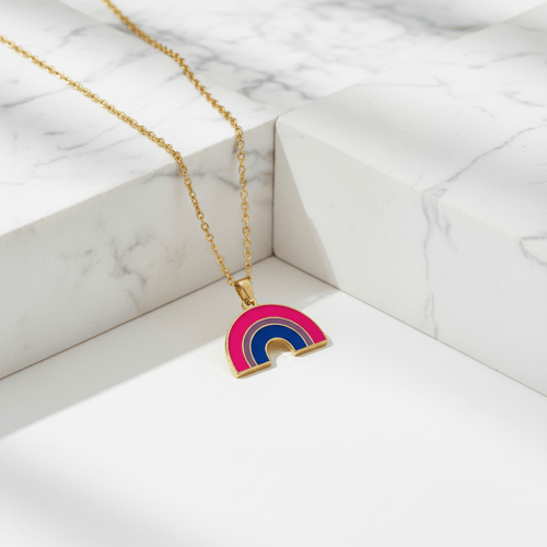 Bisexual Rainbow Necklace