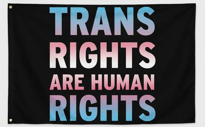 Trans Rights are Human Rights Flag