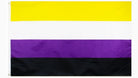 Non-Binary Pride Flag, 3x5 ft