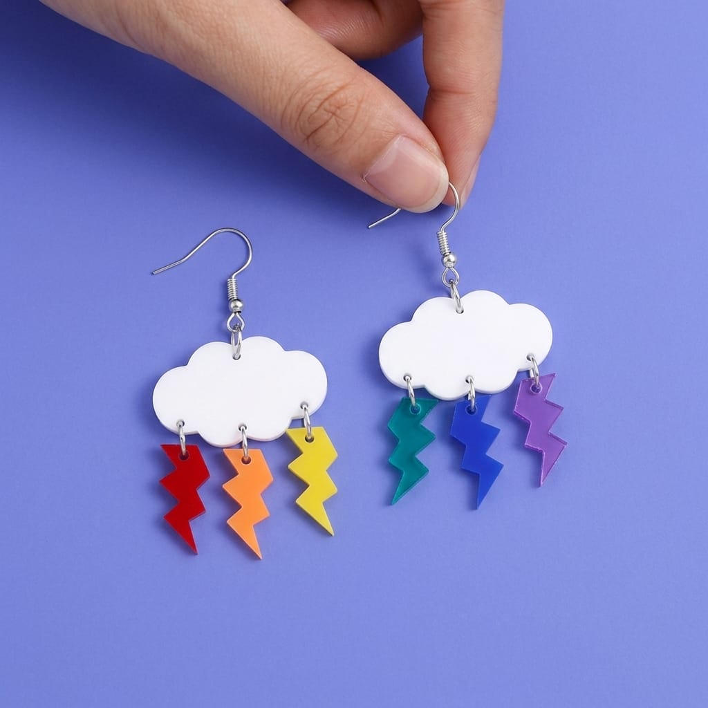 Electric Pride Earrings
