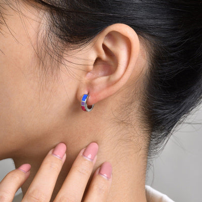 Bisexual Pride Earrings