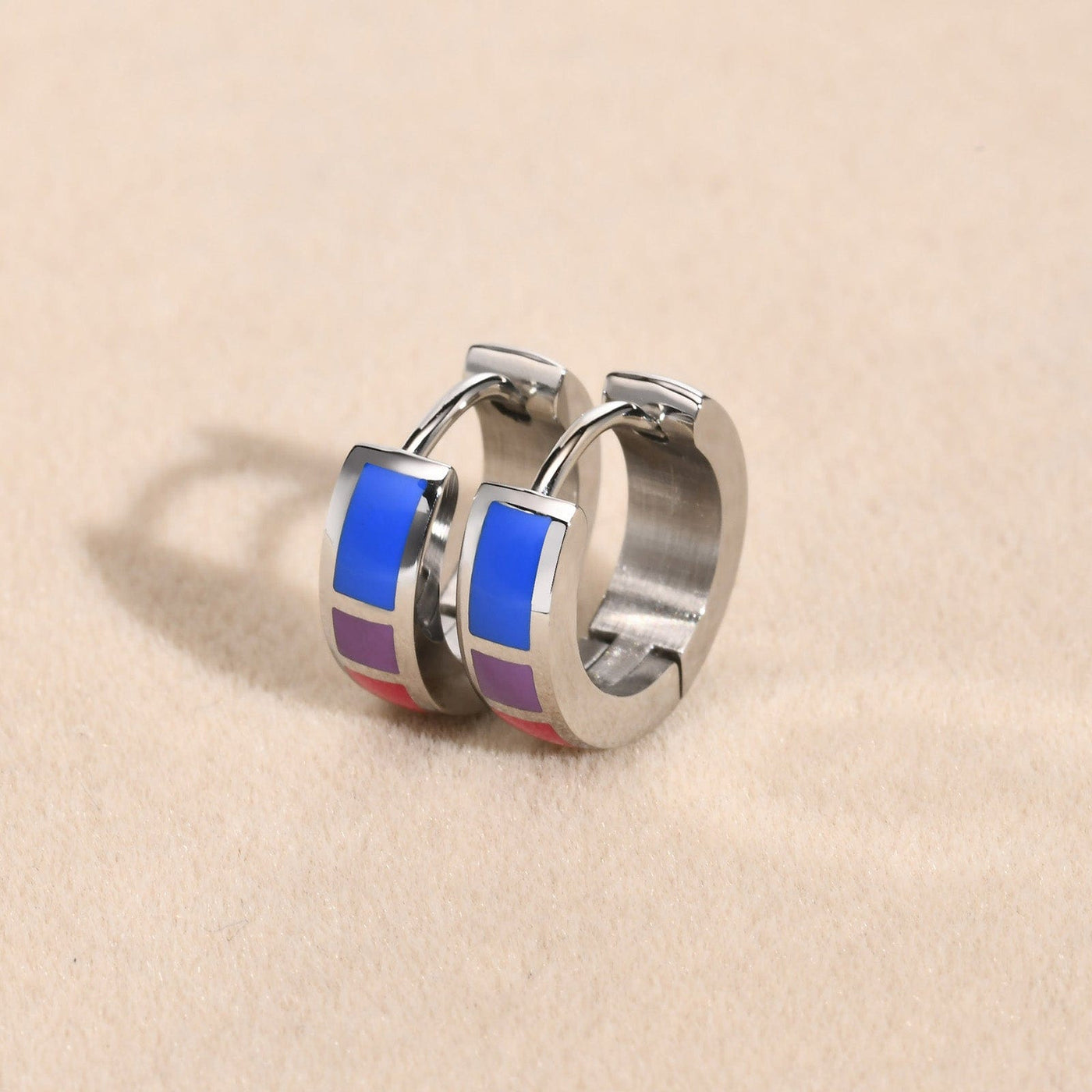 Bisexual Pride Earrings