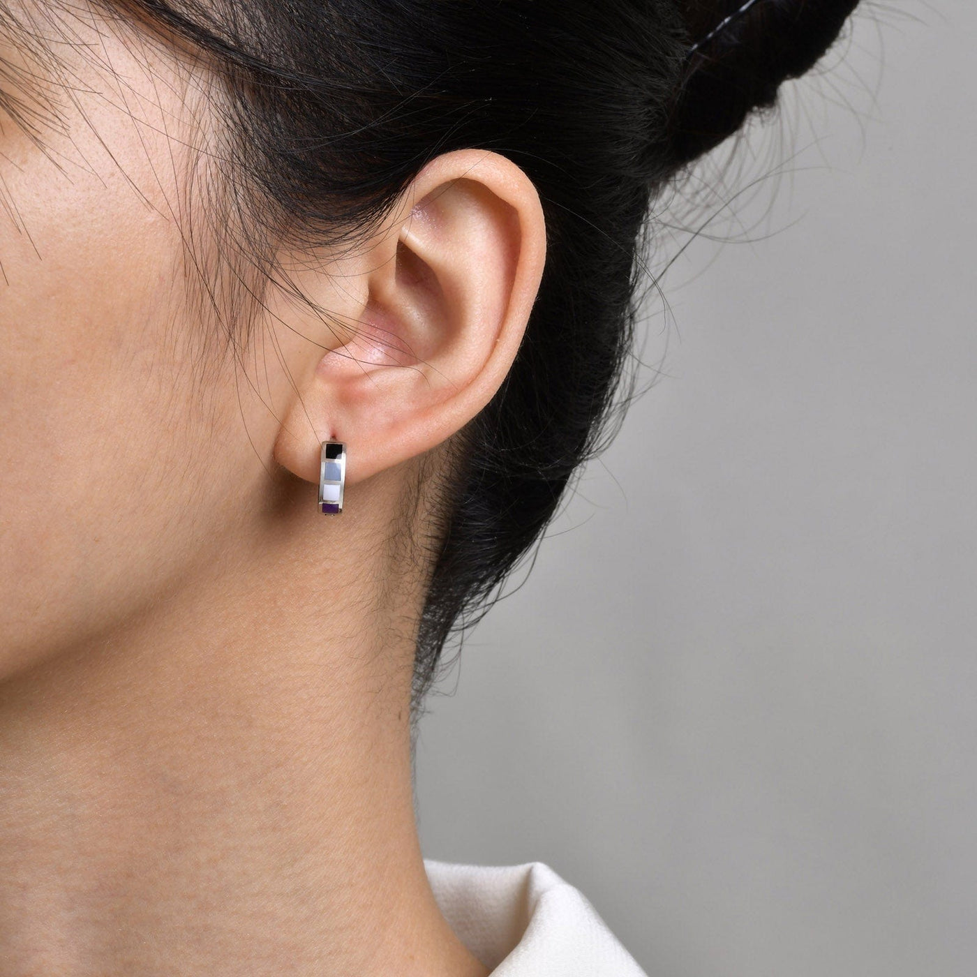Asexual Pride Earrings