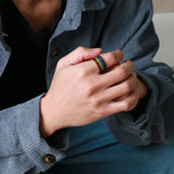 Subtle Pride Rainbow Ring