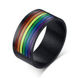Subtle Pride Rainbow Ring