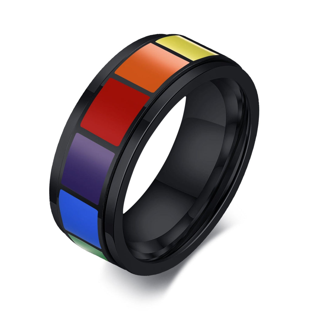 Art Rainbow Pride Ring