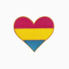 Pansexual Heart Pin