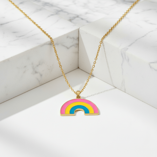 Pansexual Rainbow Necklace