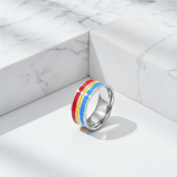 Pansexual Pride Ring