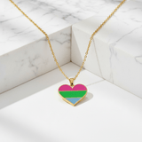 Polysexual Heart Necklace