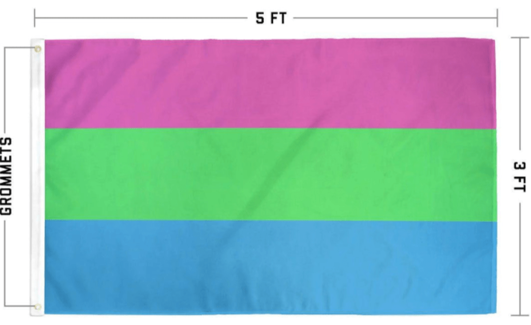Polysexual Pride Flag