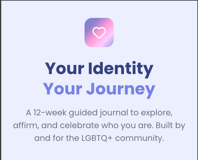 Identity Journal app screenshot