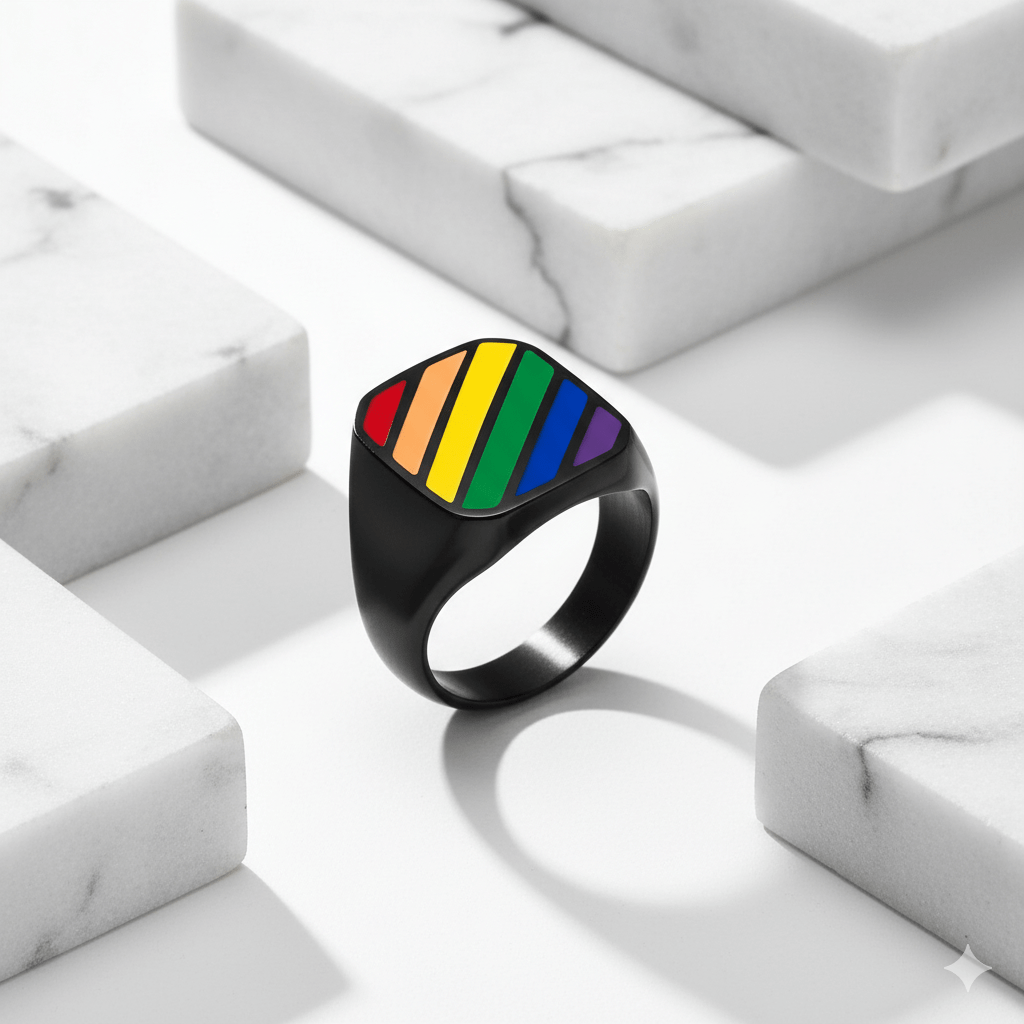 Square Pride Ring