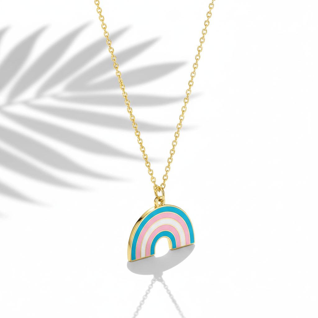 Transgender Rainbow Necklace