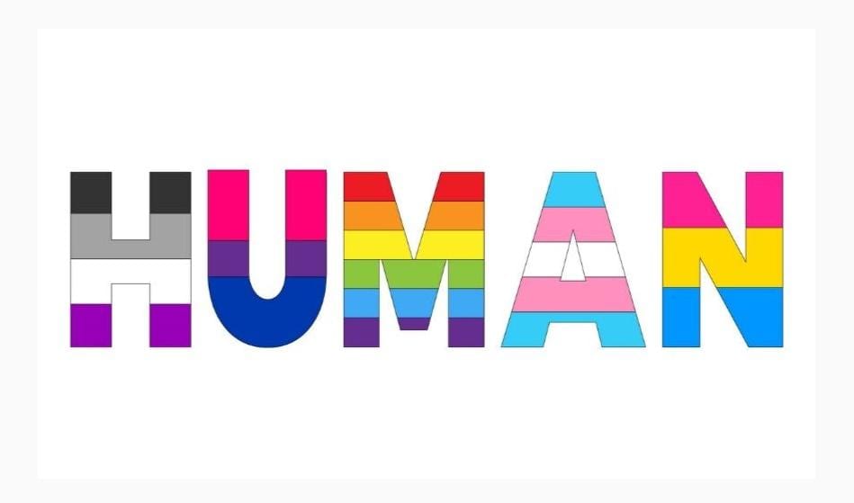 We're All Human Flag, 3x5 ft