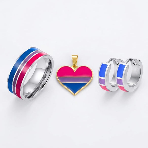 Bisexual Pride Jewelry Bundle