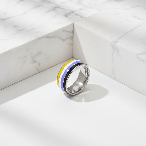 Non-Binary Pride Ring