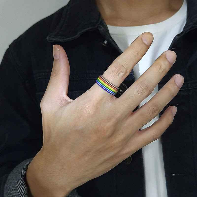 Pride Rainbow Ring