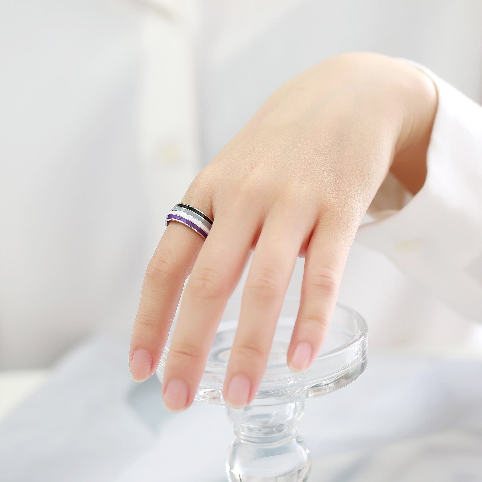 Asexual Pride Ring Pride Palace