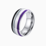 Asexual Pride Ring