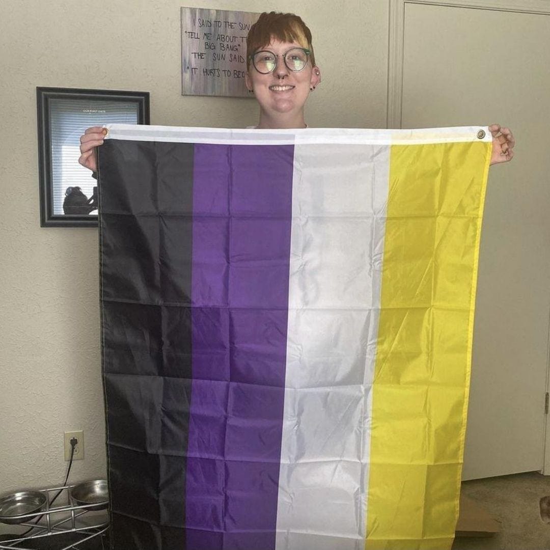 Non-Binary Pride Flag - Pride Palace