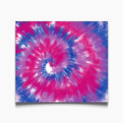Bisexual Tie-dye Tapestry - Pride Palace